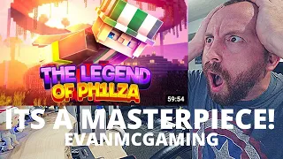 ITS A MASTERPIECE! The Legend of Philza - King of Hardcore Minecraft (FIRST REACTION!) EvanMCGaming