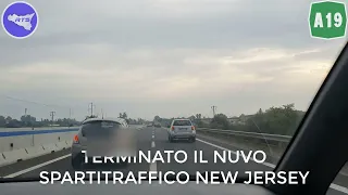 🔴 A19 PALERMO-CATANIA | TERMINATO IL NUOVO SPARTITRAFFICO ANAS TRA RA15 E ZIA LISA 27/09/2022