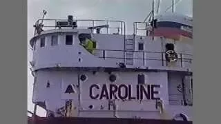 1991-1992 Radio Caroline at the port of Dover