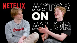 Actor on Actor with Lucas Lynggaard Tønnesen and David Stakston | Netflix