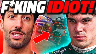 Ricciardo's Insults to Lance Stroll for the SHOCKING ACCIDENT at the CHINESE GP!