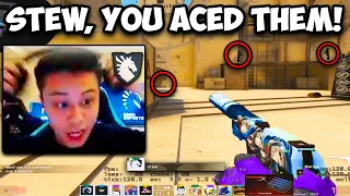 STEWIE'S AIM IS ACTUALLY BREATHTAKING! NEW DUST 2 OP ANGLE! CS:GO Twitch Clips