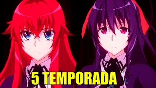 LA 5 TEMPORADA DE HIGH SCHOOL DXD SE CONFIRMARÁ EN EL ANIME JAPAN 2024?