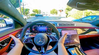 What It's Like To Drive The 2021 Mercedes S-Class POV!