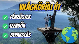 Mennyibe kerül egy világkörüli út? Utazás előtti teendők és bepakolás! 2. rész | Debi & Balu