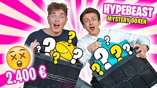 Wir machen HypeBeast MysteryBOXEN für 2.400 Euro auf! 🔮🎁 mit Smiley