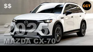 PRICING & FIRST LOOK | 2025 MAZDA CX-70