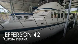 Used 1986 Jefferson Jefferson 42 Aft Cabin Motor Yacht for sale in Aurora, Indiana