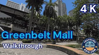 Greenbelt Mall walkthrough in 4K | Makati City Philippines 05 2024