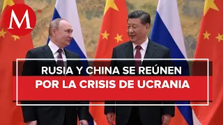 Xi Jinping y Vladimir Putin se reúnen en Rusia; abordarán plan de paz para Ucrania