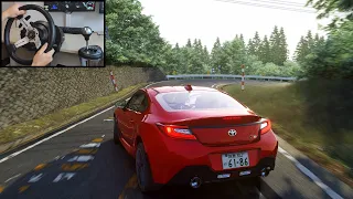 Toyota GR86 tofu delivery on Akina touge 2022 | Using Weight Transition to Drift