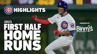 Dansby Dingers, Belli Bombs & More | Cubs 2023 First Half Home Run Highlights