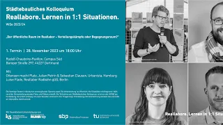 03 Diskussionsrunde | 1. Termin Städtebauliches Kolloquium WS23/24