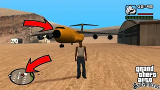 Secret Yellow Andromeda Location In GTA San Andreas