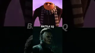 Gru vs horror characters chaky ghost michael myers fnaf #battle #edit #1v1 #versus #horror #fight