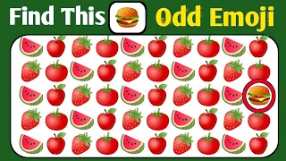 find the odd one out challenge challenge | PART 10 | ood emoji challenge | find the odd emoji game |