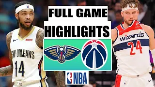 New Orleans Pelicans vs  Washington Wizards FULL GAME  Feb 14, 2024 Highlights | NBA Season