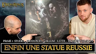 ENFIN UNE STATUE REUSSIE !!! Frodon Et Gollum - Prime 1 Studio - LOTR - BONUS VERSION