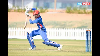 Jamshid Zadran Batting Highlights | 1st Youth ODI | Afghanistan vs Sri Lanka | ACB