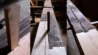 金輪継ぎで蘇る100年前の古材 Reviving 100 Years Old Wood Using Kanawa Tsugi Joinery