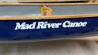 Mad River Canoe Restoration Completion Video, Part 4