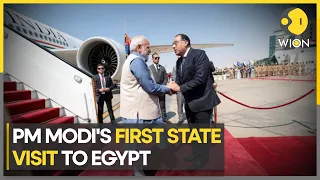 PM Modi's Egypt Visit : Indian PM to meet Egyptian President Abdel Fattah El-Sisi | WION