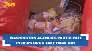 Washington law enforcement agencies take part in DEA’s Drug Take Back Day