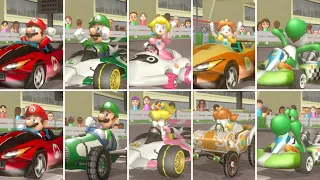 Mario Kart Wii  - All Winning & Losing Animations
