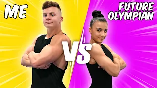 KID vs ADULT Gymnastics Competition!