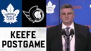 Sheldon Keefe Post Game | Ottawa Senators @ Toronto Maple Leafs - January 1, 2022