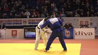 Darko Brašnjović OJK Stefan Majdov CZB 1:0 -90kg #PrvenstvoSrbijeSeniori2022 Finale