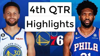 Golden State Warriors vs. Philadelphia 76ers Full Highlights 4th QTR | March 24, 2023 | NBA Season