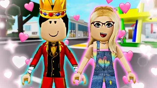 PRINCE FALLS IN LOVE WITH A NERD!! **BROOKHAVEN ROLEPLAY** | JKREW GAMING