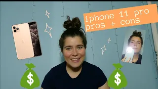 Is the IPHONE 11 PRO WORTH it? // pros & cons