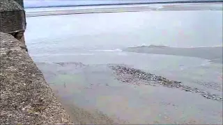 El fenómeno de las mareas en Mont St Michel