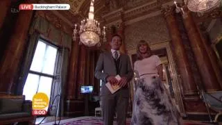 The Blue Drawing Room - Inside Buckingham Palace | Good Morning Britain