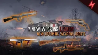 Battlefield 1- 7 New Weapons Leaked via CTE Files! (Thompson 1919, "Annihilator", Winchester LMG!)