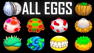 All Eggs - Magical Monsters (Sounds and Animations) - My Singing Monsters