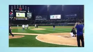 Deidre Hall and Days cast walk to Chicago White Sox pitcher's mound | Days of our Lives
