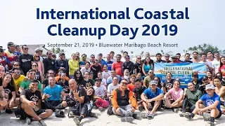 International Coastal Cleanup Day and National Cleanup Day 2019 at Bluewater Maribago