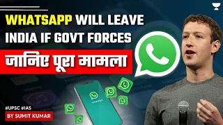 Why WhatsApp Has Warned Of Platform's End In India | Explained by Sumit Kumar