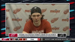 Red Wings LIVE 2.9.22: Moritz Seider