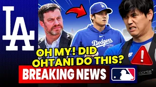 RIGHT NOW! Shocking! That was surreal! Ohtani made unexpected decisions in LA! LATEST NEWS LADODGERS
