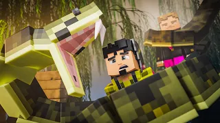 ANACONDA ME ATACOU NO MINECRAFT!! - LENDAS URBANAS