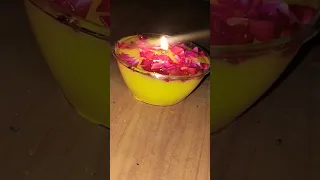 Diwali candle decoration #shorts #viral #trending #shortsfeed #youtubeshorts #diwali