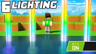 6 Lighting Tricks You Didnt Know You Could do In Minecraft RTX!