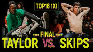 Taylor vs Skips | Top16 1x1 FINAL @ Move&Prove International 2018