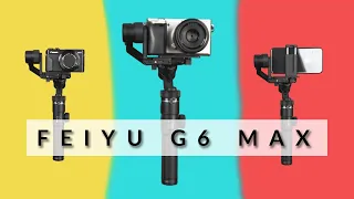 FEIYU G6 MAX Gimbal Review | Small but MIGHTY! | Test Footage A7iii, IPHONE X