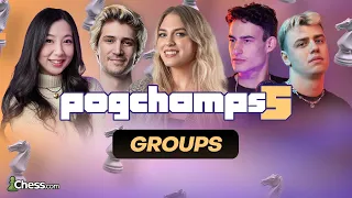 PogChamps 5: xQc & QTCinderella Are Back! Wirtual, Jinnytty, Papaplatte, Fuslie on the Chessboard!