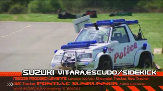 Suzuki Vitara/Escudo/Sidekick, Mazda Proceed Levante, Santana 300/350, Chevrolet Tracker
